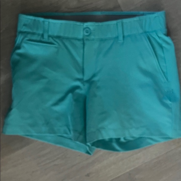 Under Armour Turquoise Women's Shorts - Picture 1 of 4
